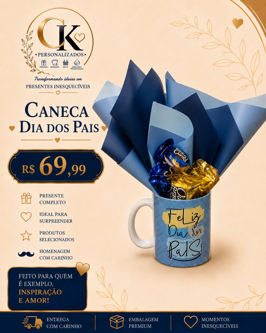 Caneca Dia dos Pais