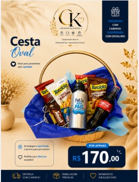 Cesta Dia Dos Pais Squeeze
